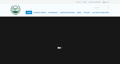 Desktop Screenshot of ghazifabrics.com